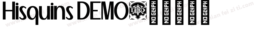 Hisquins DEMO字体转换